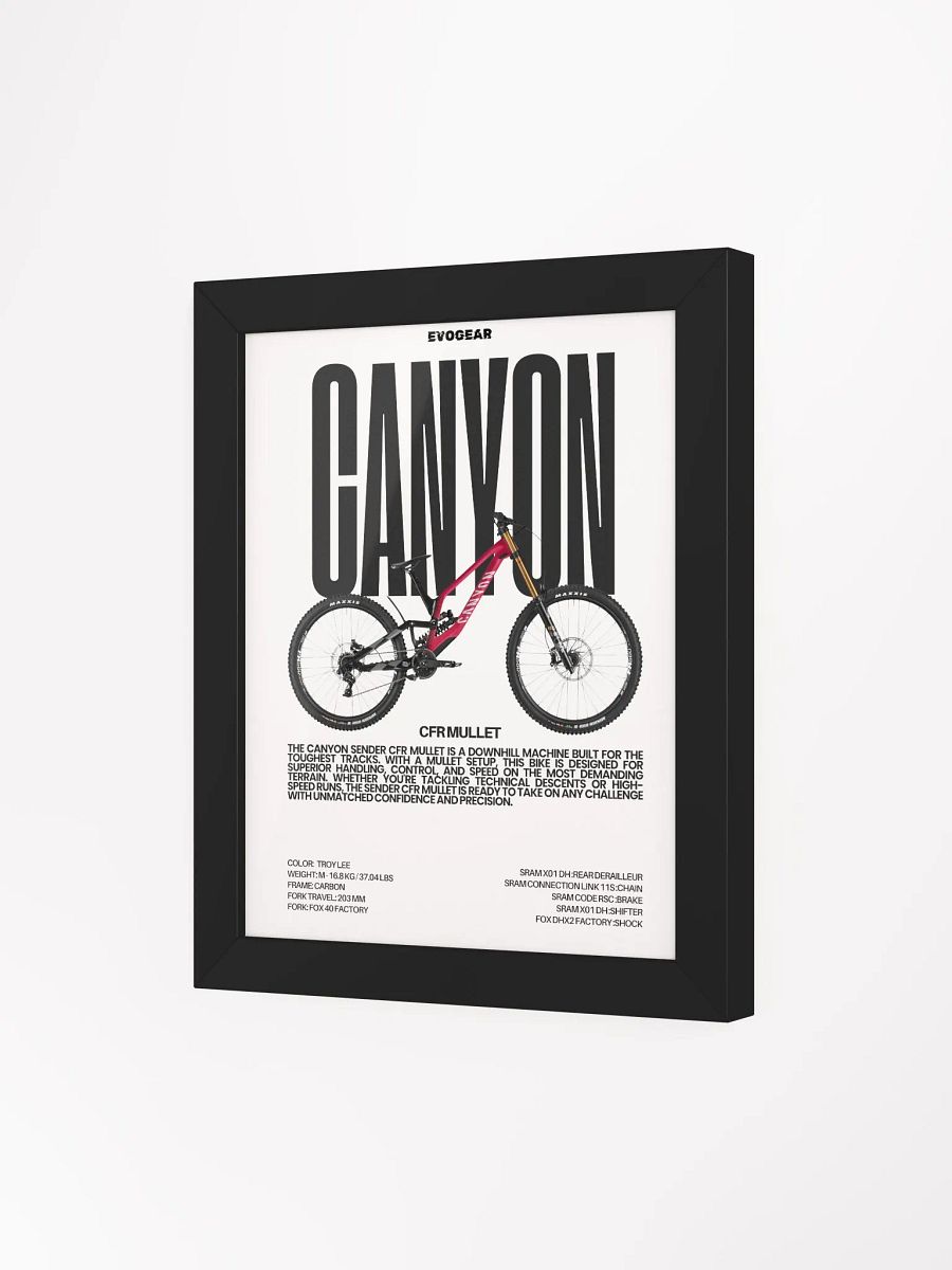 Canyon Sender CFR Mullet Frame product image (12)