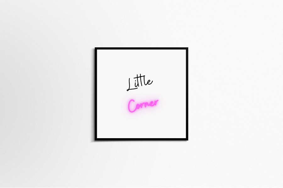 Little Corner Printable Wall Art, Home Office Wall Art, Study Room Wall Decor, Bedroom Wall Decor product image (3)