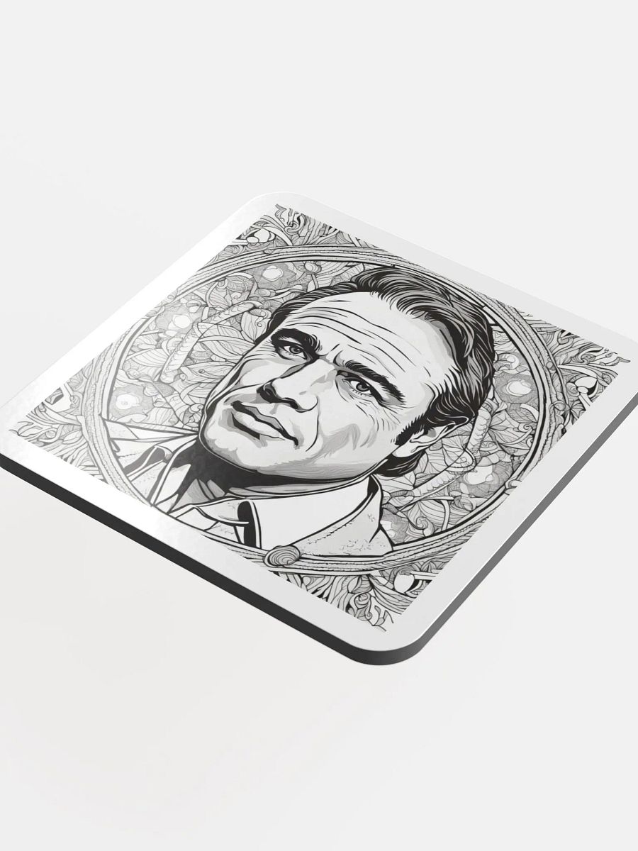 Intricate Portrait Glossed Coaster product image (4)