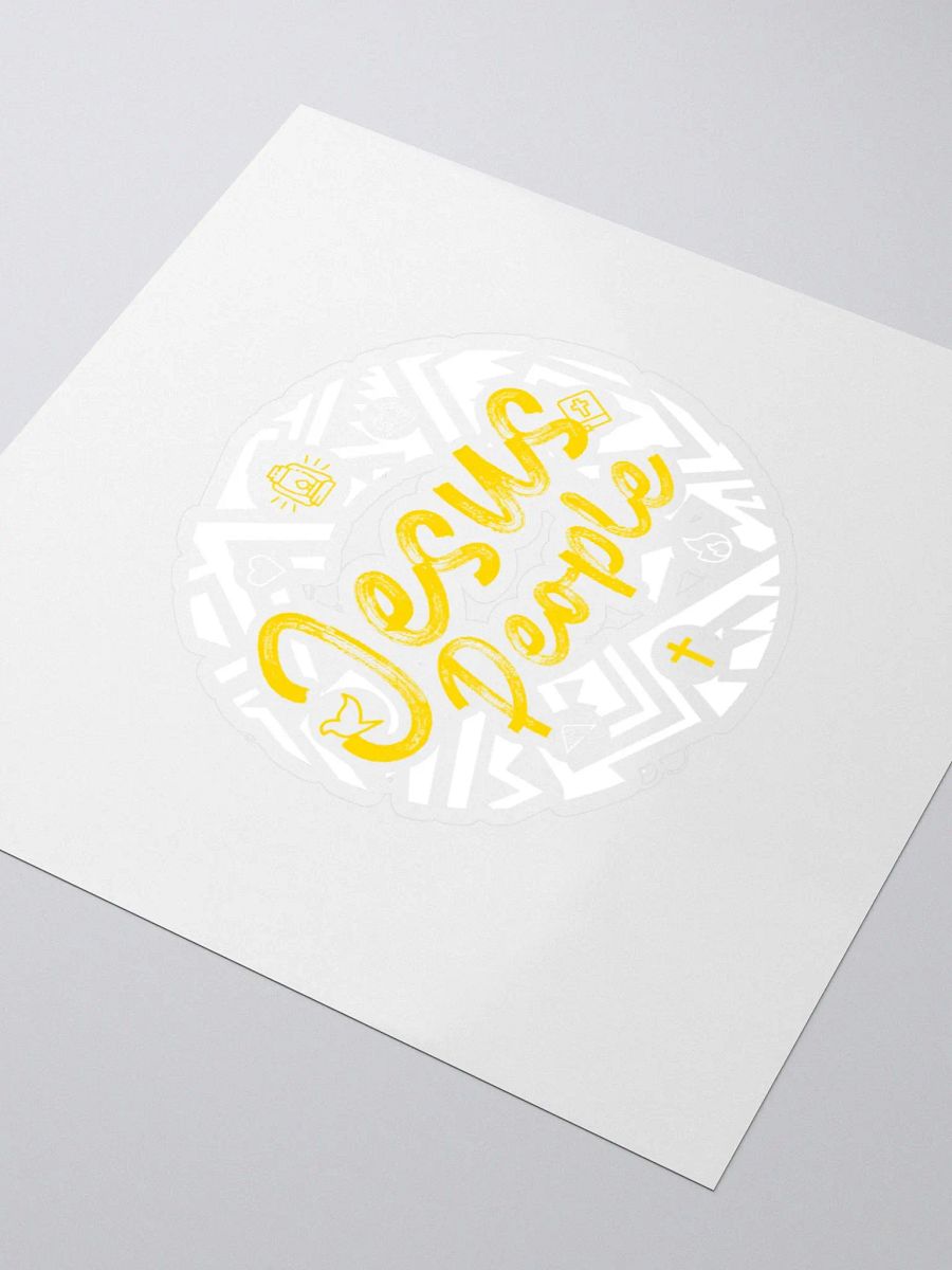 JESUS PEOPLE standard Vinyl Sticker product image (9)