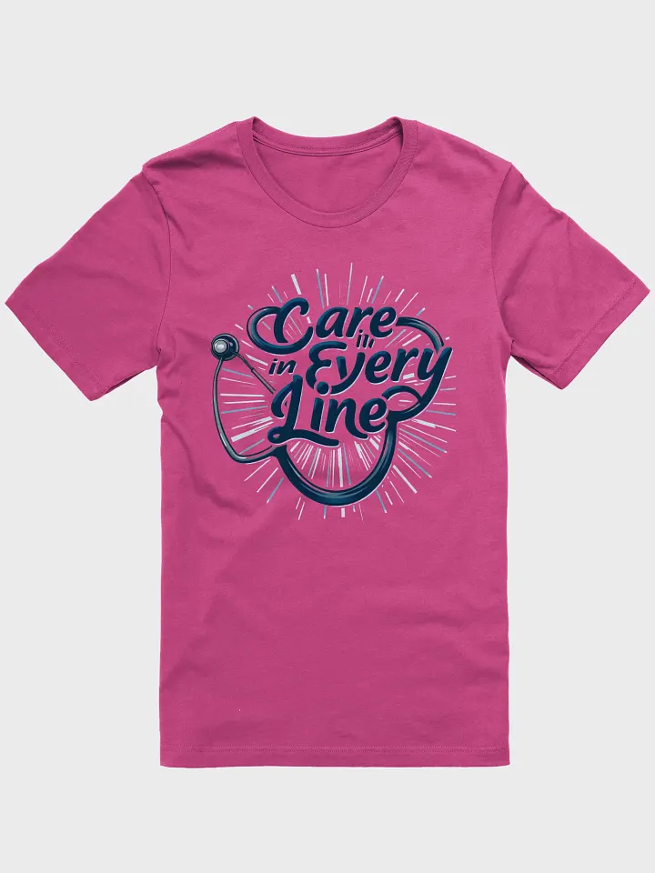 Stethoscope Script T-Shirt product image (6)