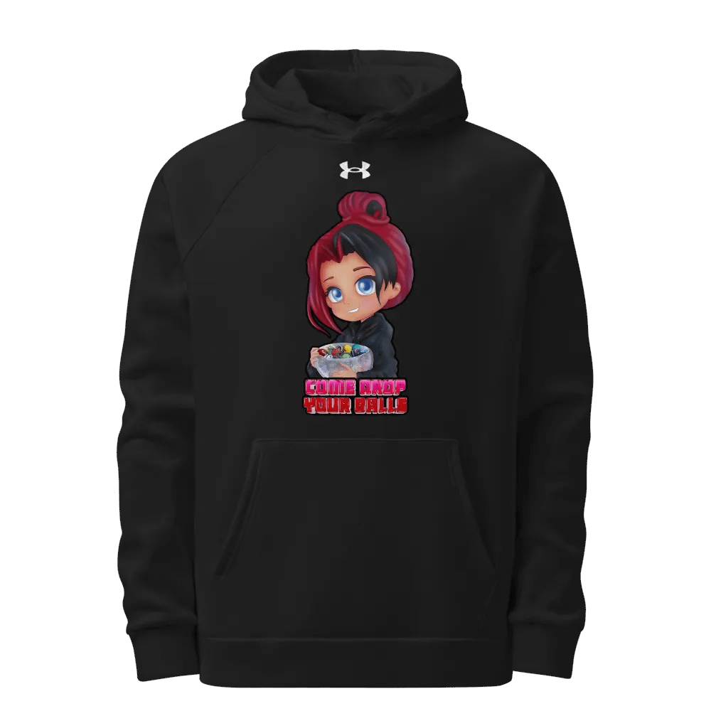 Drop Your Balls Hoodie (Pink & Red) product image (1)