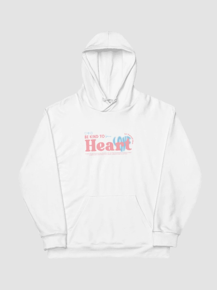 Be Kind To Your Heart Hoodie - White product image (2)