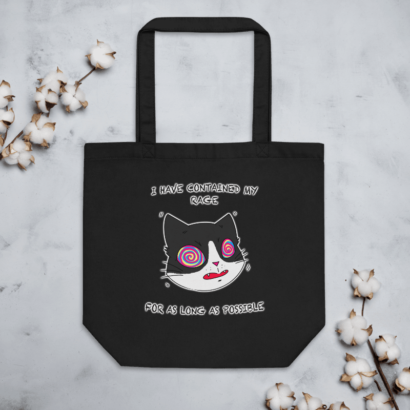 Rage Cat Totebag / Black product image (4)