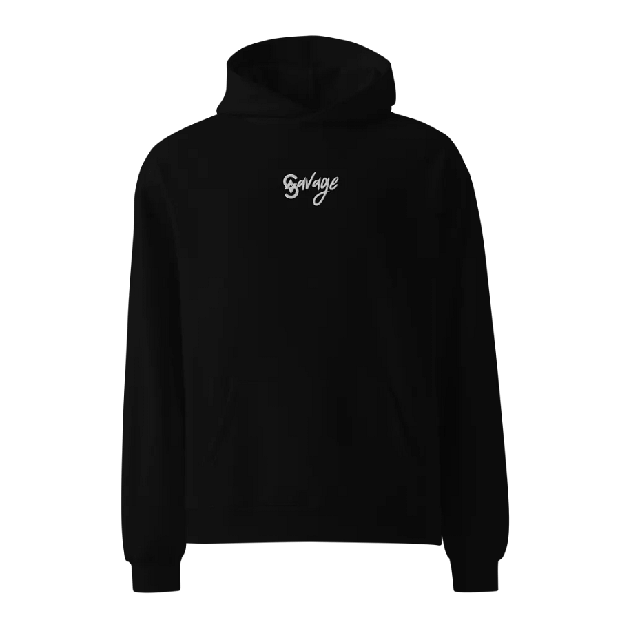 Savage Hoodie (BLACK) product image (1)