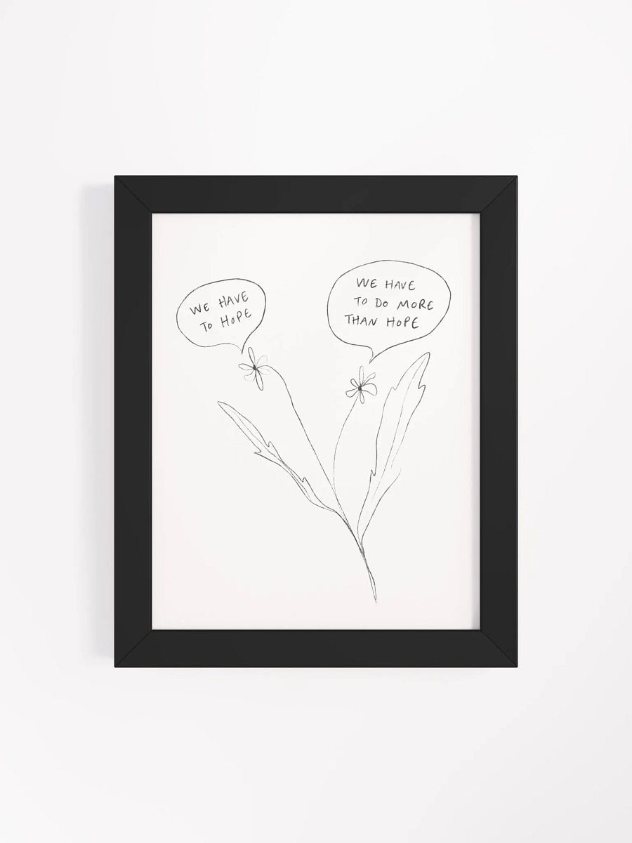 More Than Hope Framed Art Print product image (4)