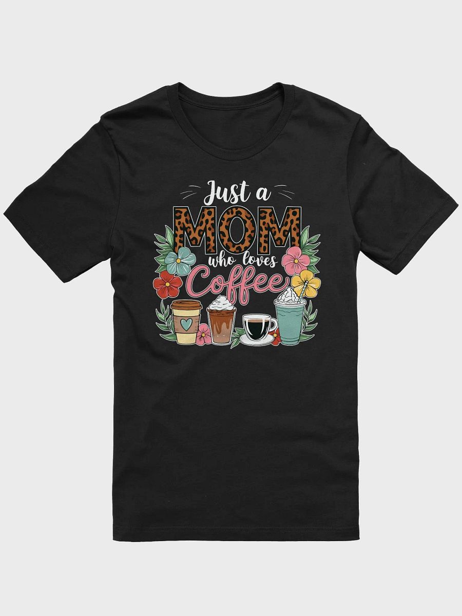 Leopard Mom Loves Coffee T-Shirt product image (1)