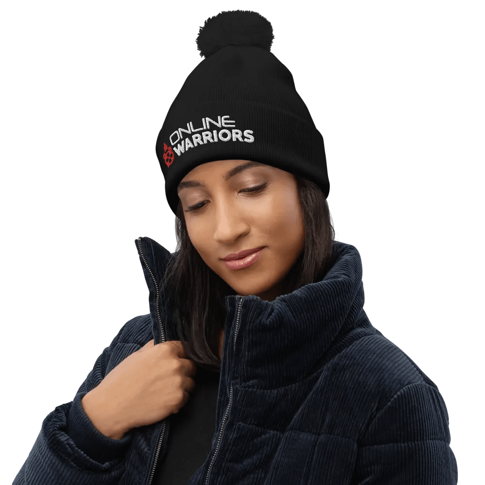 Cozy Warrior Pom-Pom Beanie product image (12)