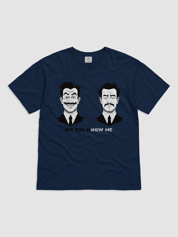 Thought-Provoking Dual Personality Art - Black and White Contrast T-Shirt product image (4)