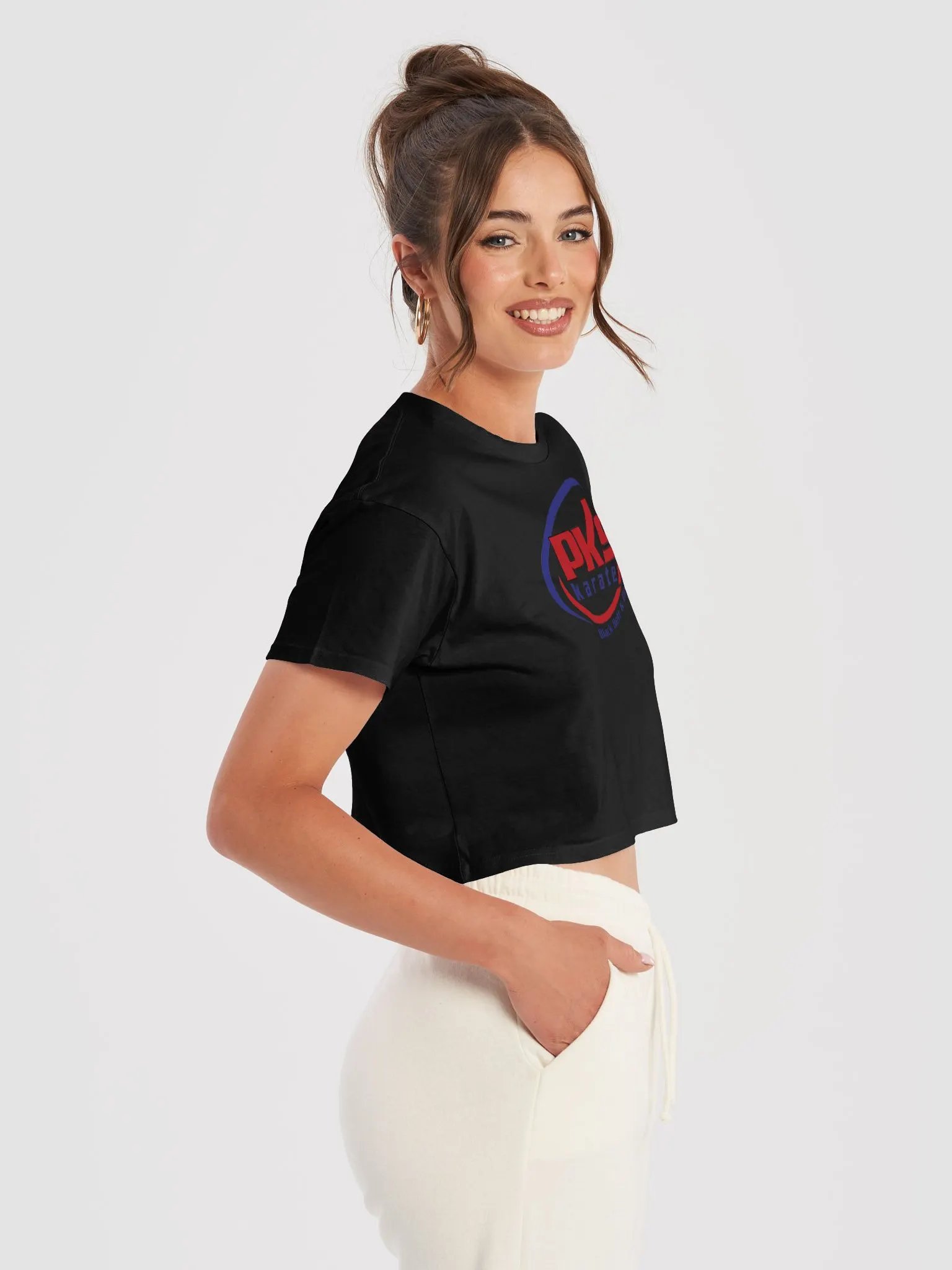 Black Belt & Beyond Crop Top product image (6)