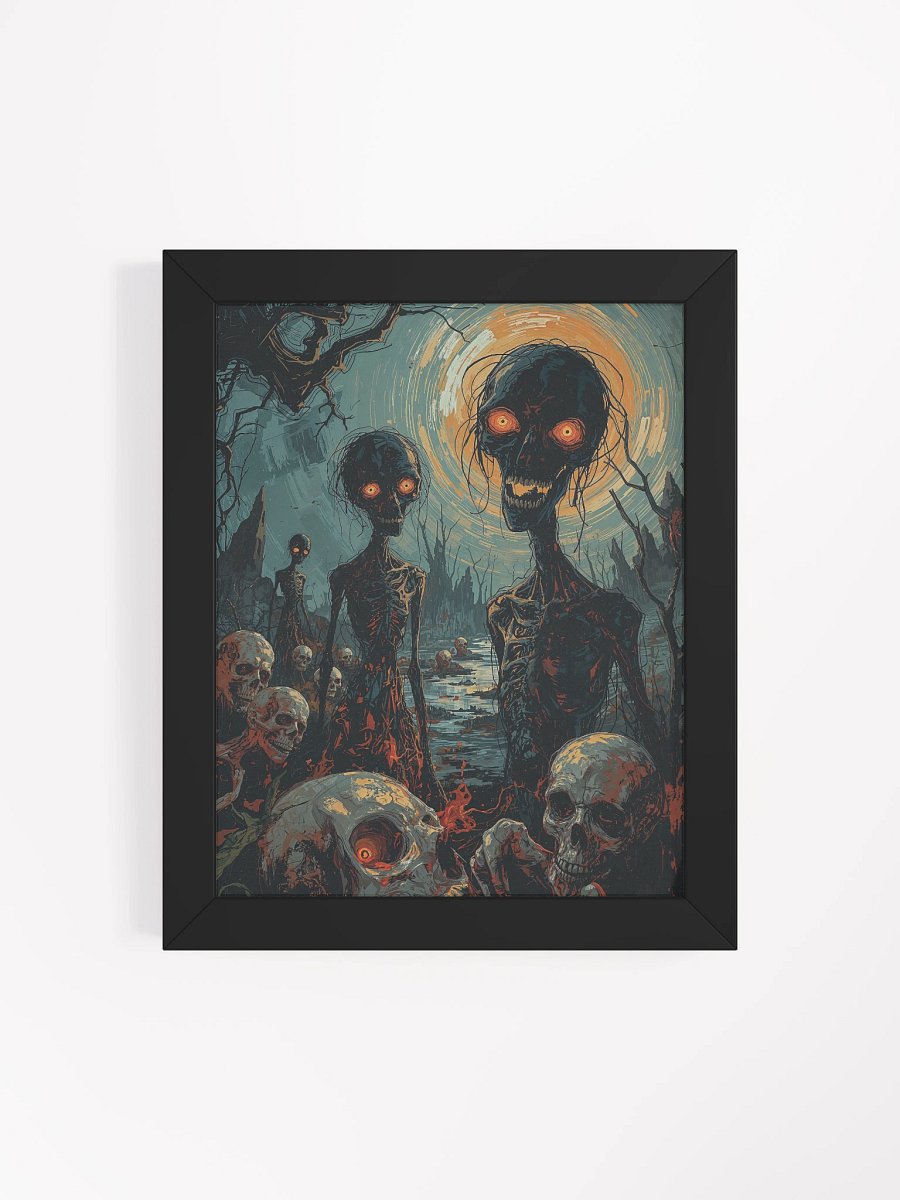The Swamp of Staring Souls Framed Print product image (25)
