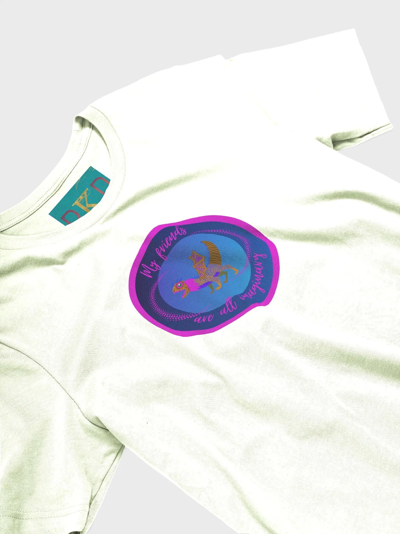 My Friends are all Imaginary Supersoft T-shirt product image (19)