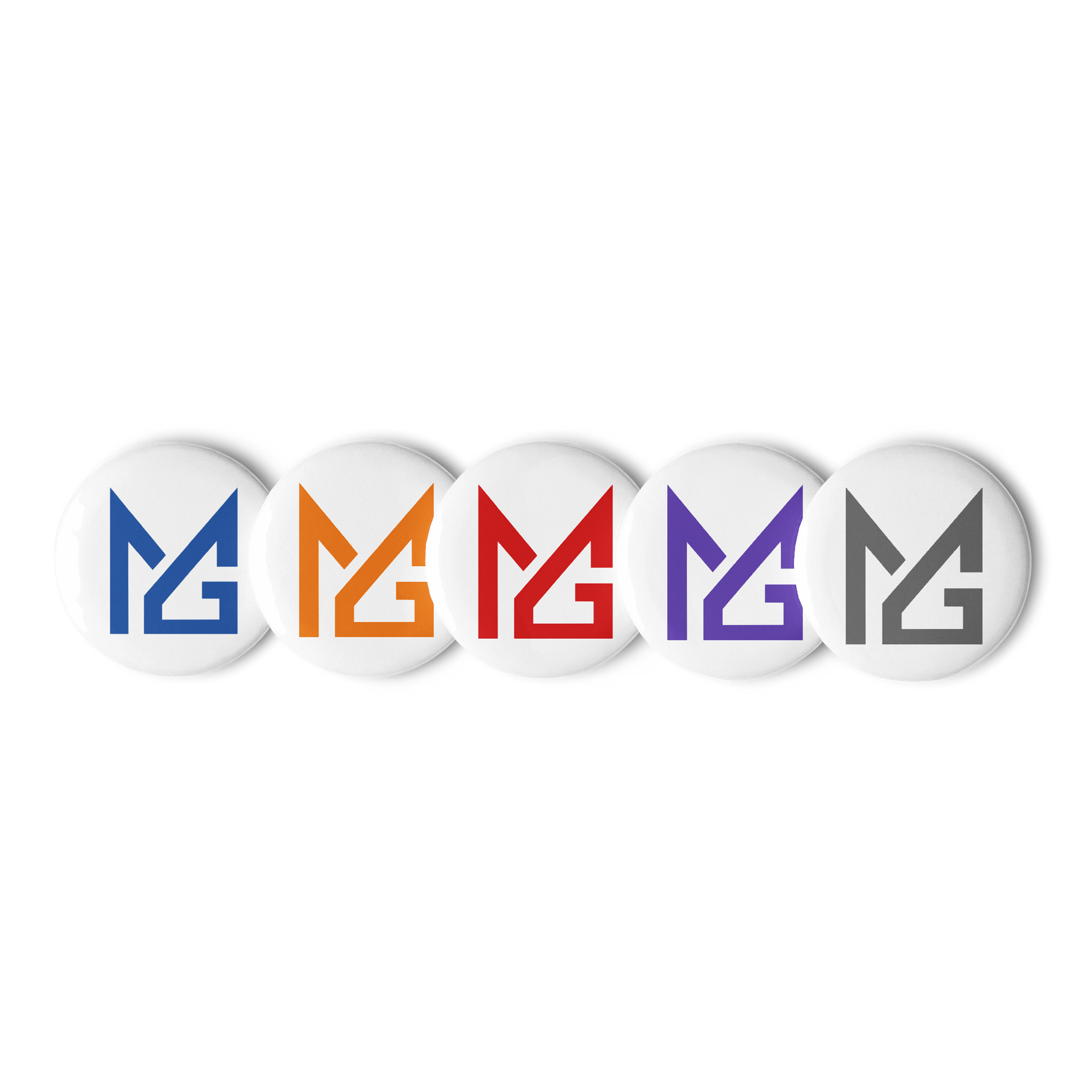 Conjunto de 5 Botões Pin – Design Exclusivo MG product image (1)