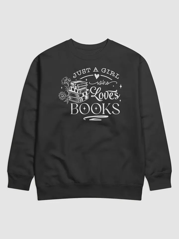 Just A Girl Who Loves Books Hoodie product image (1)