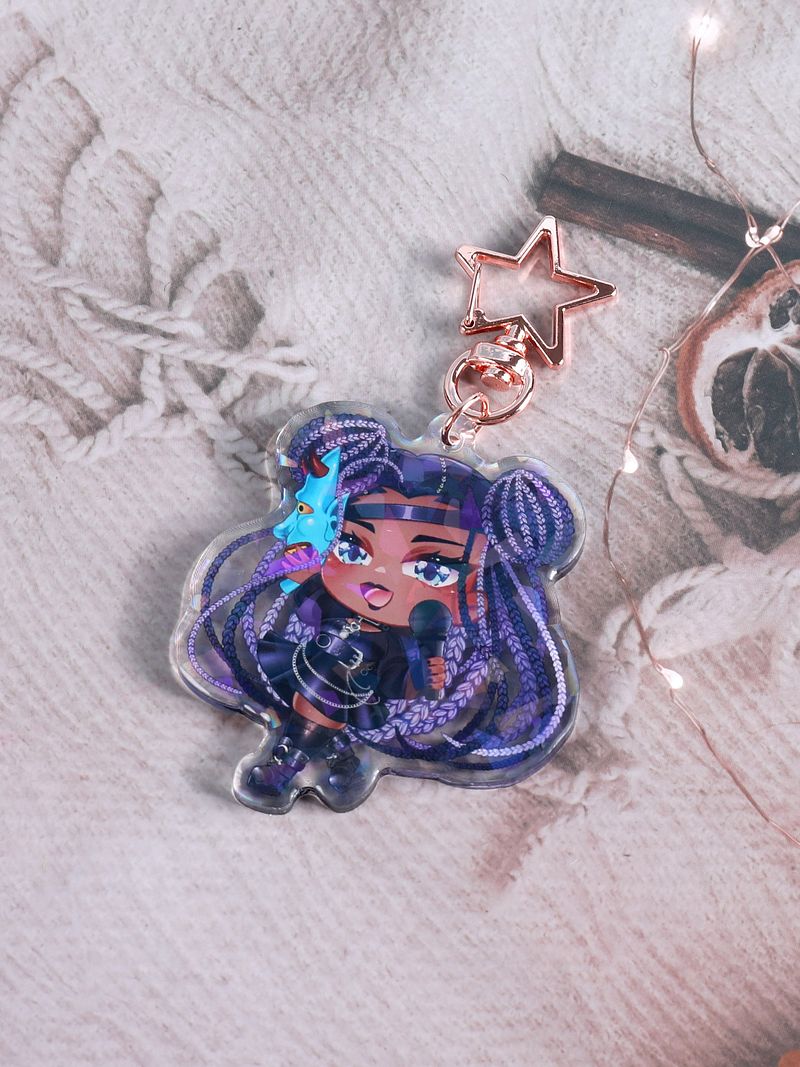 2.5" Jay Chibi Music Keychain