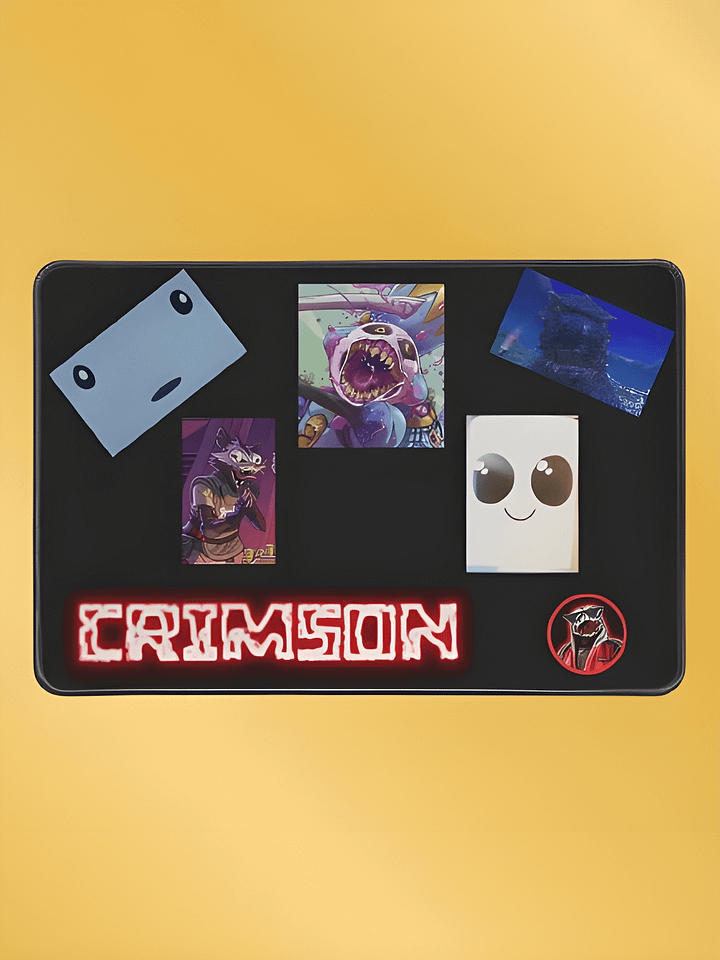 MEME CRIMSON MOUSEPAD product image (1)