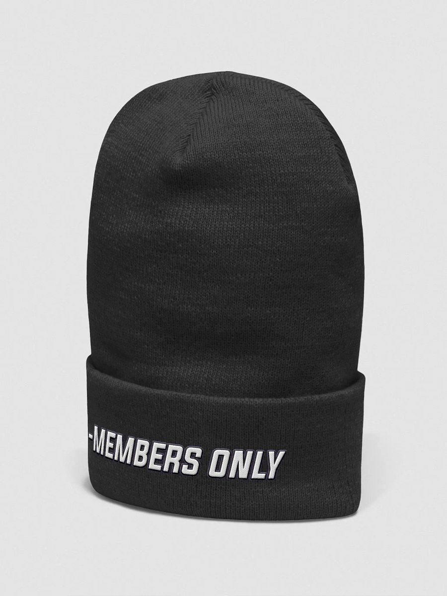 MEMBERS BEANIE product image (2)