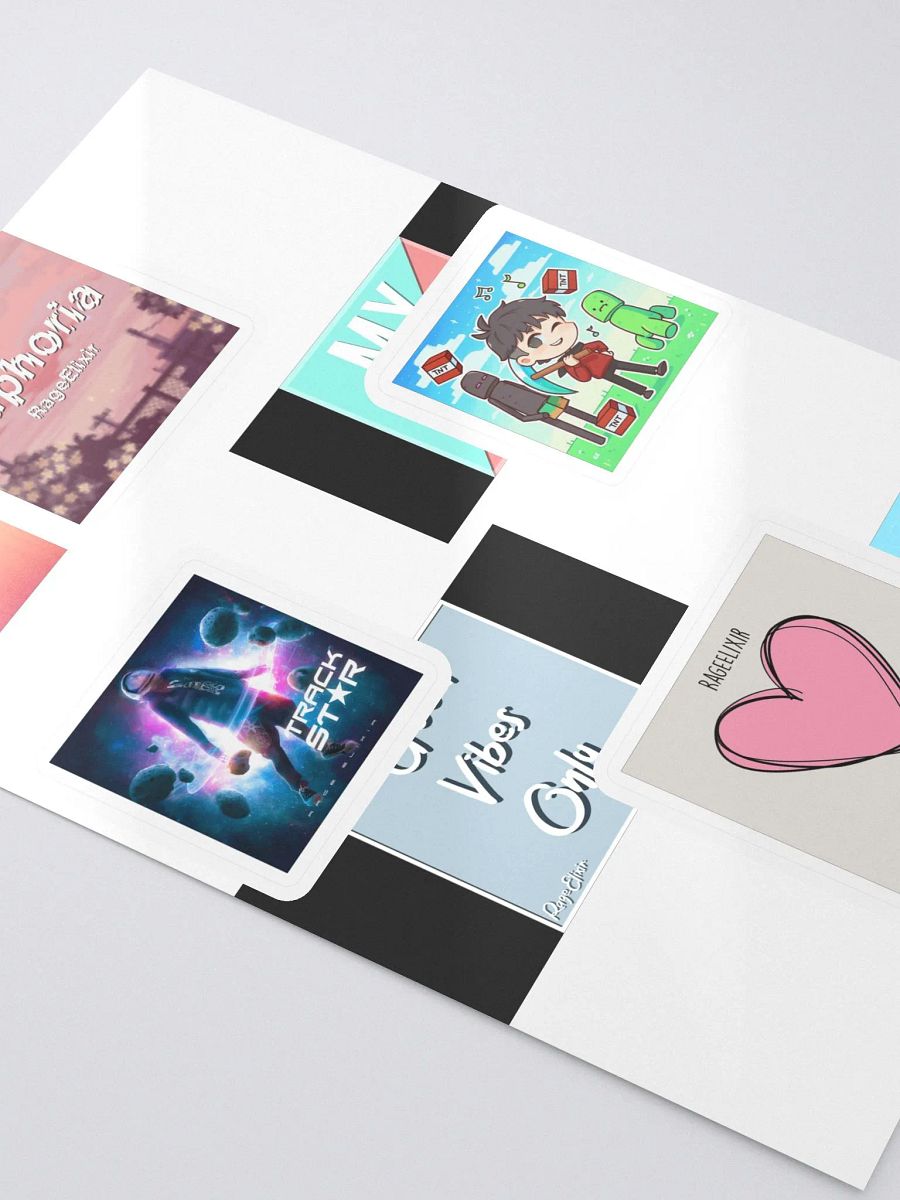 gaming songs stickers product image (3)