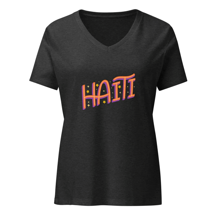 Haiti Celebration V-Neck Tee product image (3)