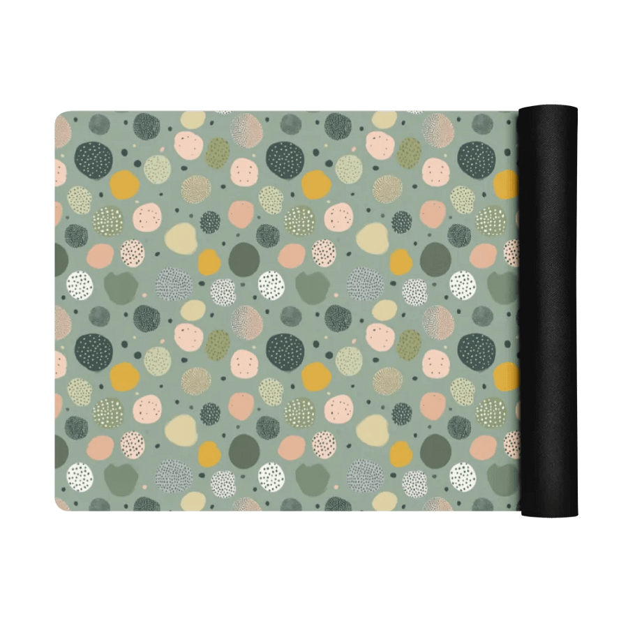 Green Boho Yoga Mat by Treasure Pie product image (4)