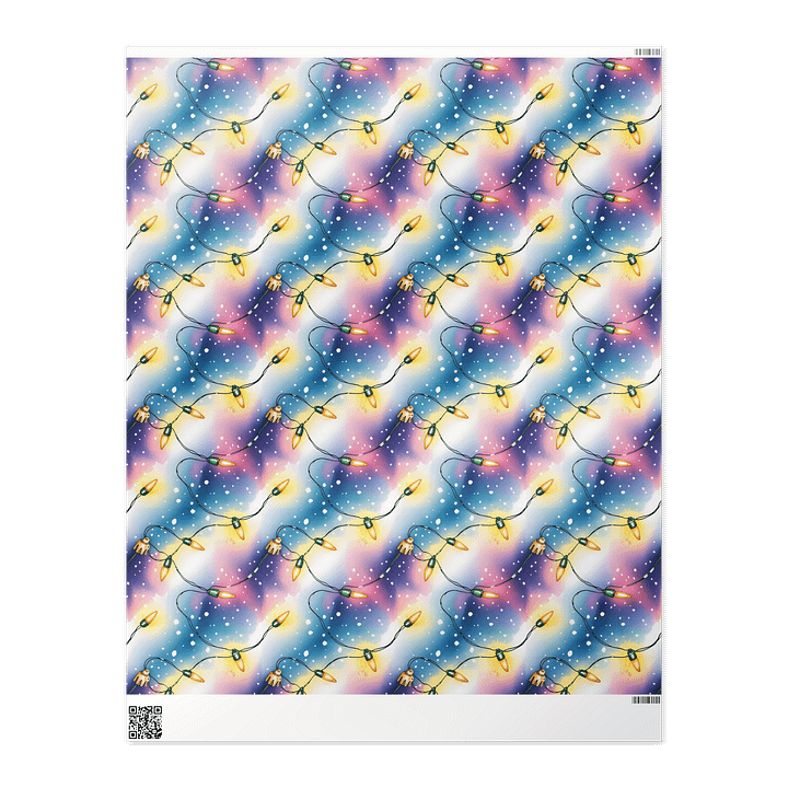 Christmas Lights Wrapping Paper product image (2)