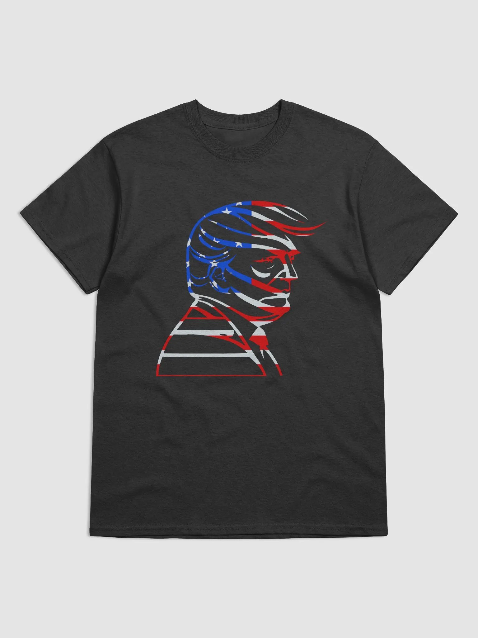 Trump RWB Stylistic Silhouette T Shirt product image (1)