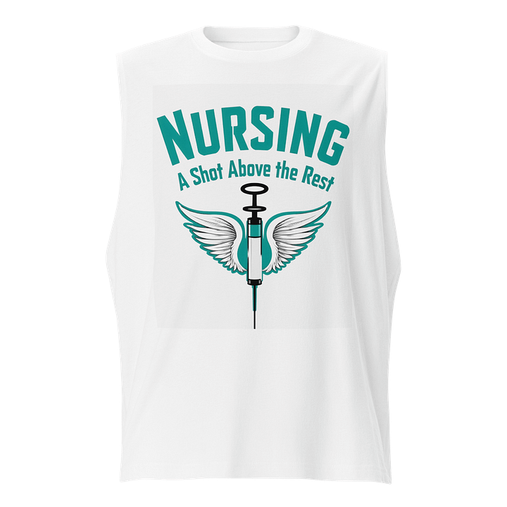 Winged Nursing Muscle Tank product image (5)