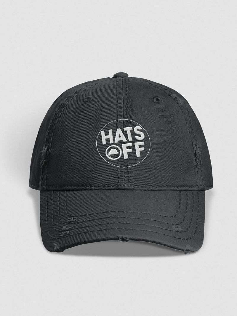 Hats Off Logo Hat - Distressed Style