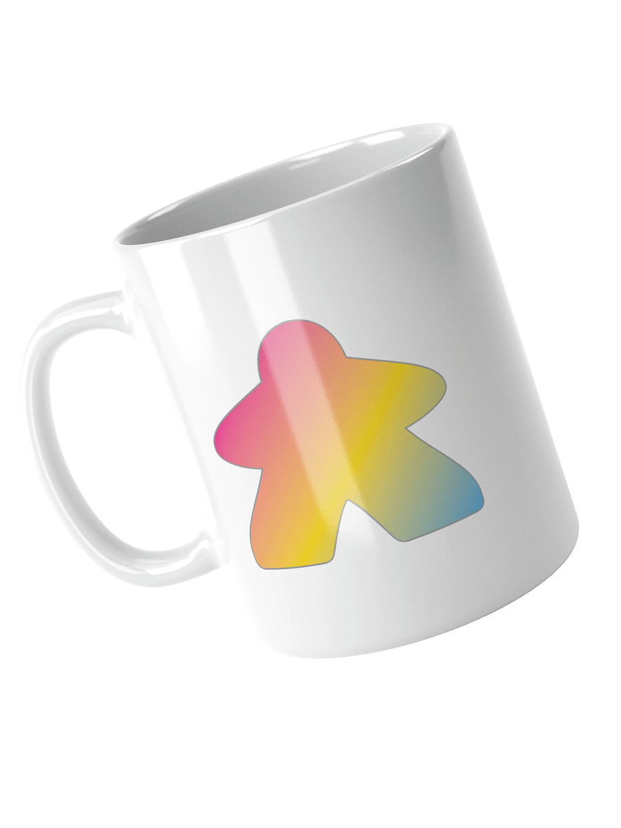 Pansexual Pride Gradient Meeple Mug product image (3)