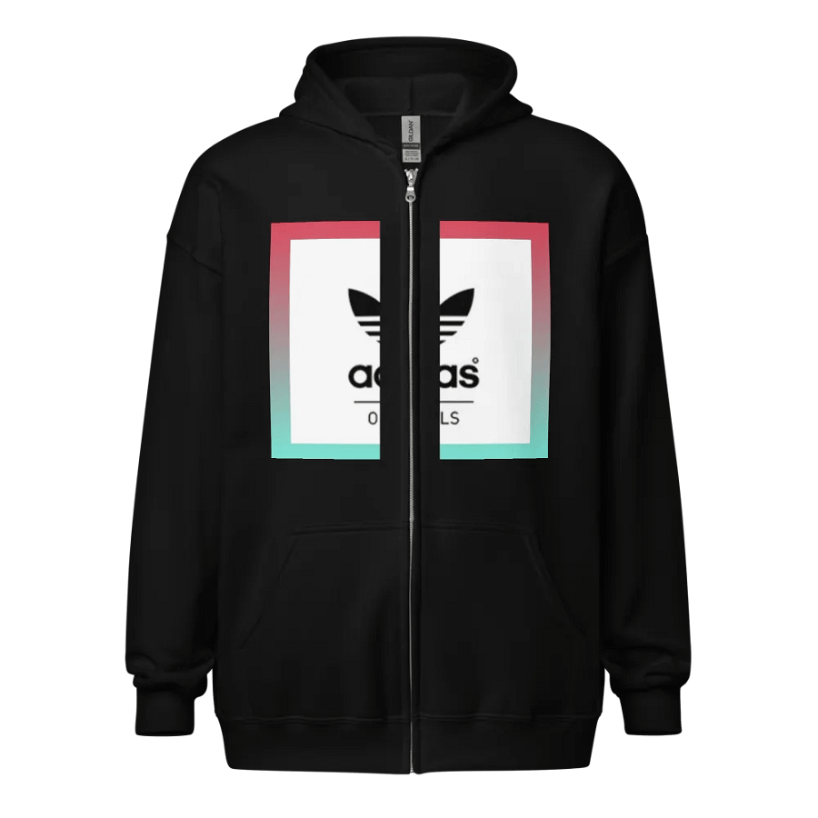 Gildan Unisex Heavy Blend Zip Hoodie - Urban Emblem Edition product image (1)