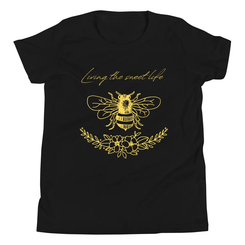 Bee-autiful Sweet Life Youth T-Shirt product image (4)