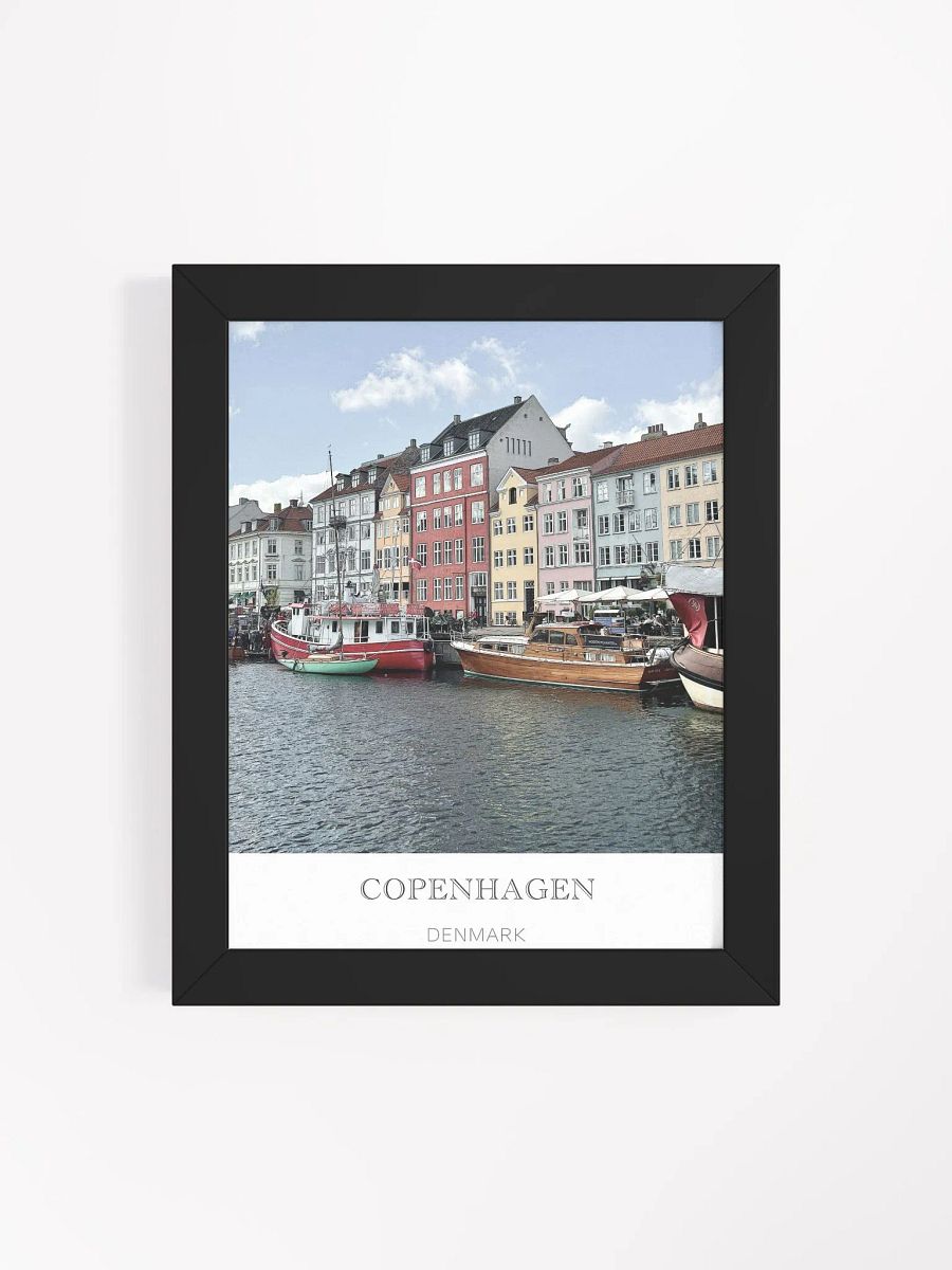Copenhager - Framed High-Quality Matte Poster product image (4)