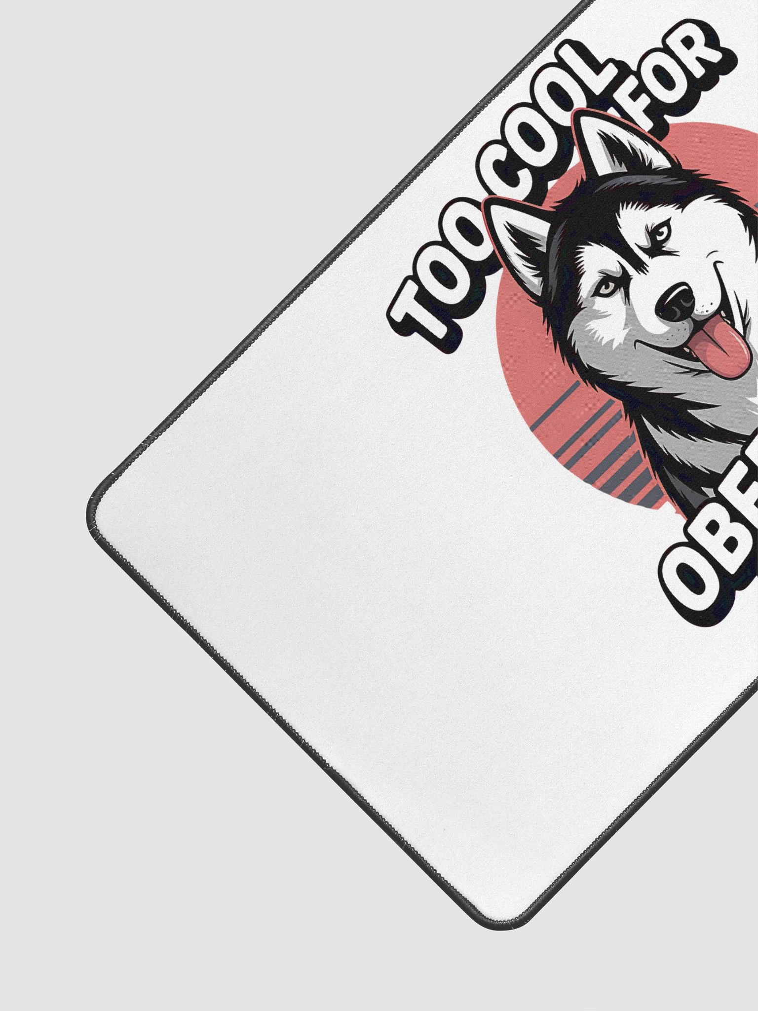 Sunset Cool Husky Desk Mat product image (3)