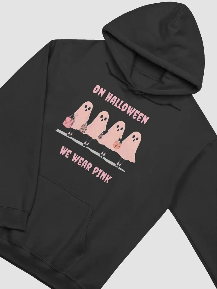 On Halloween We wear Pink hoodie product image (2)