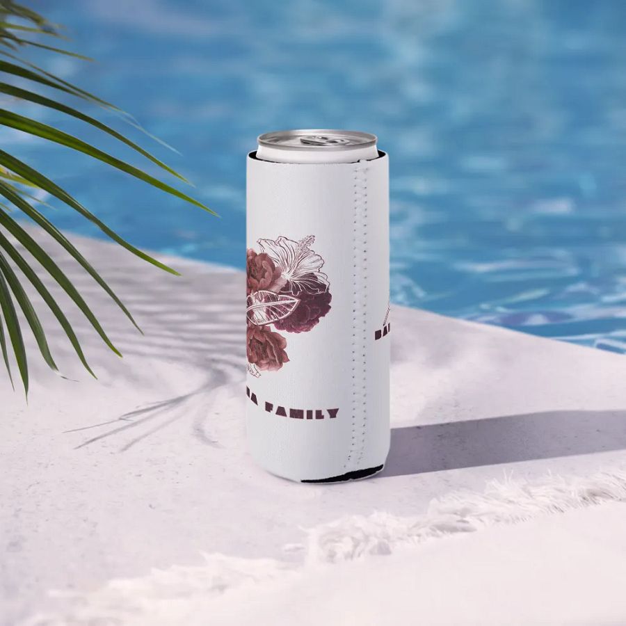 Floral Banana Family Tall Can Koozie product image (7)