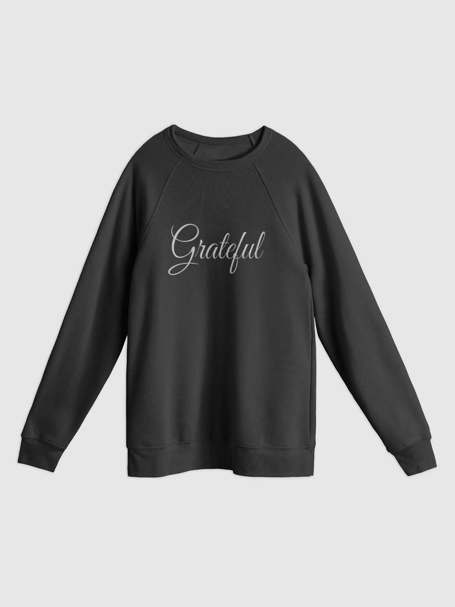 Grateful Unisex Raglan Sweatshirt product image (2)