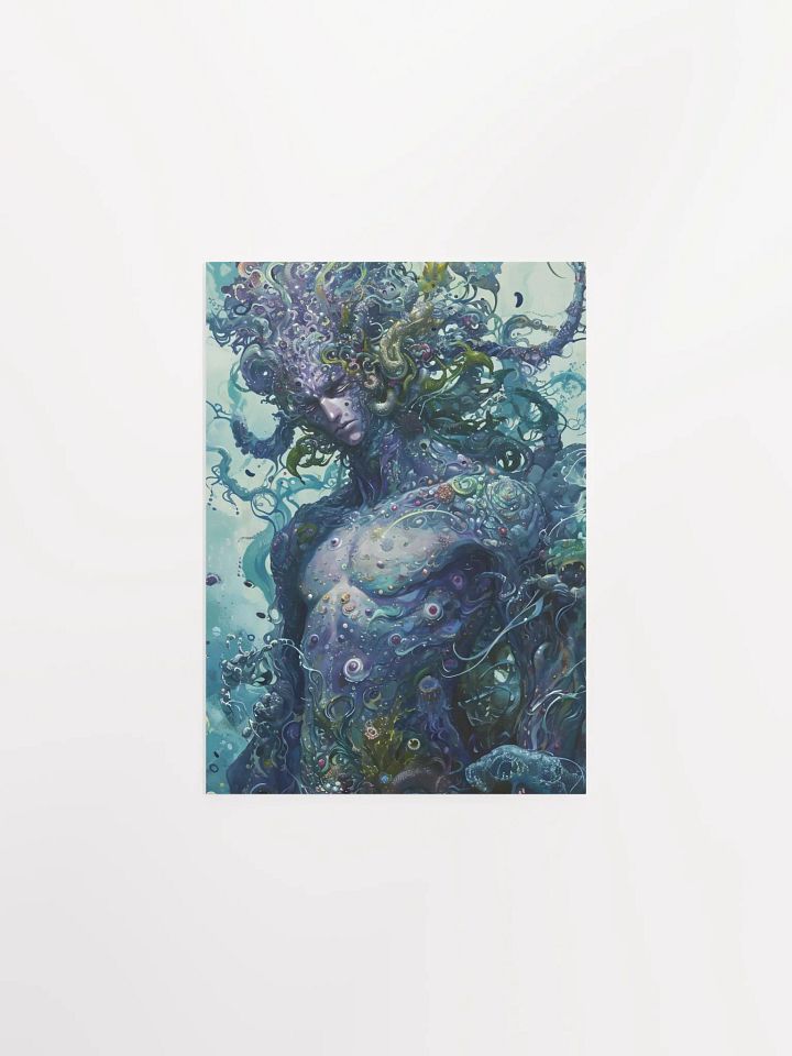 Cosmic Aquatic Serenity Poster product image (2)