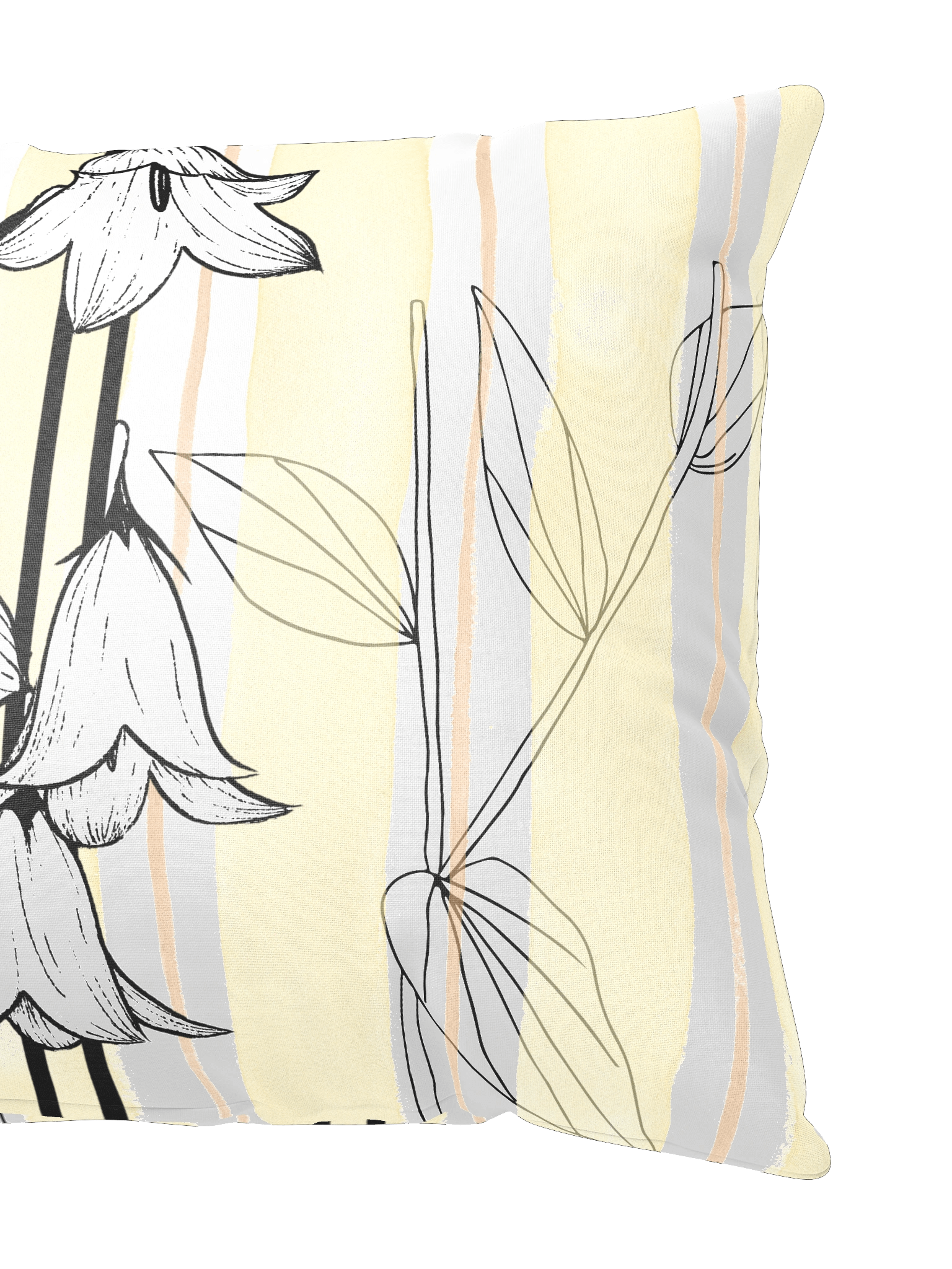 Harbell - Yellow Heritage Style Pillow product image (4)