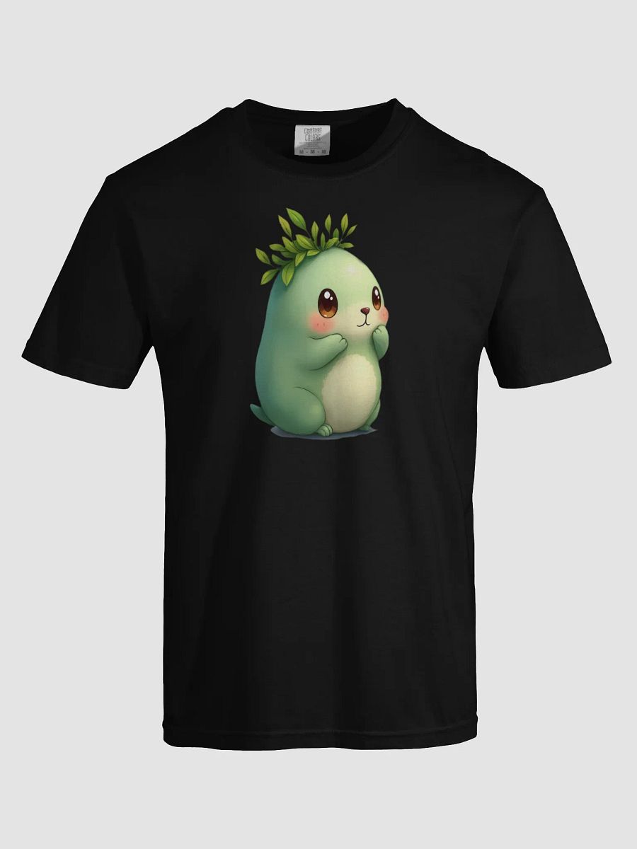 Whimsical Plant Creature Cotton T-Shirt product image (5)