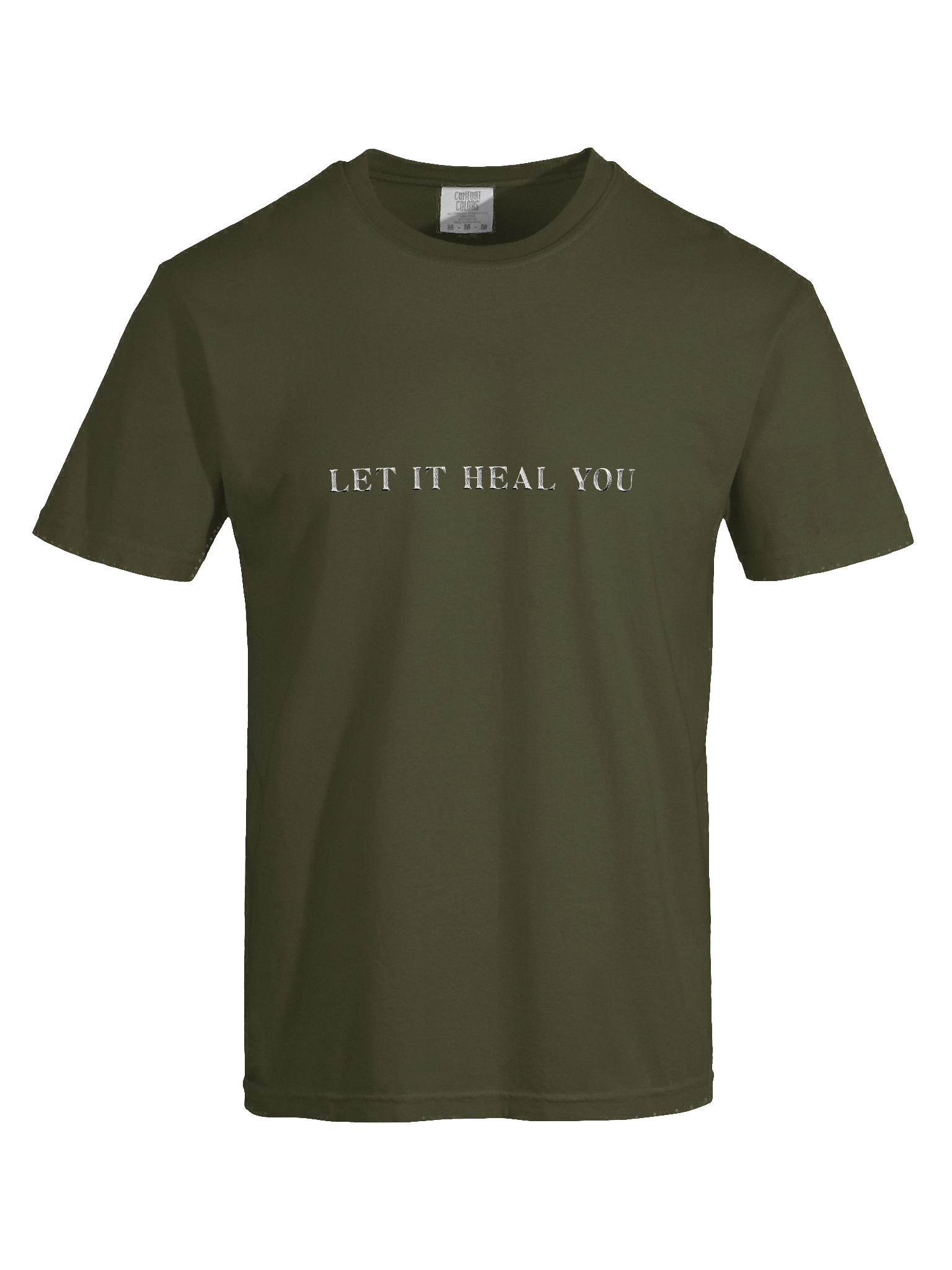 Embroidered Let It Heal You Unisex Tee product image (3)