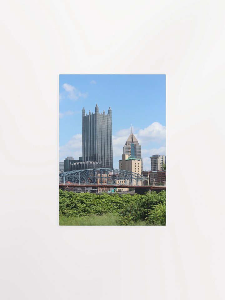 Pittsburgh - PPG Place, Highmark Building and Smithfield Street Bridge - print/poster product image (1)