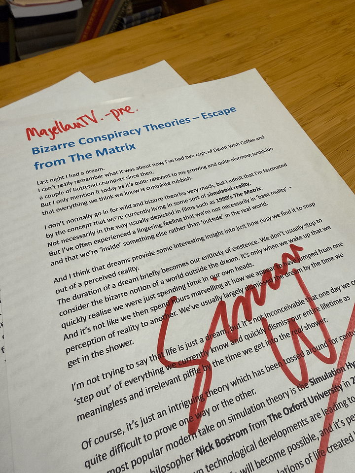 Official VINTAGE Signed Script product image (2)