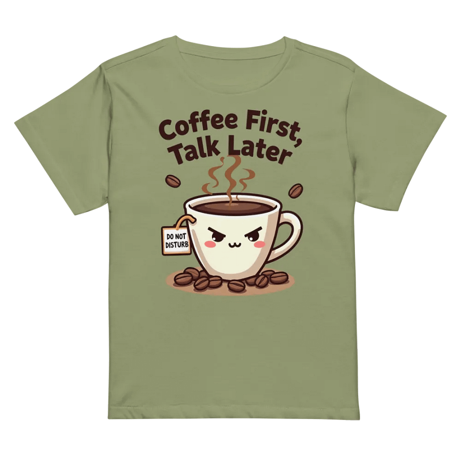 Angry Coffee Do Not Disturb Women's Tee product image (20)