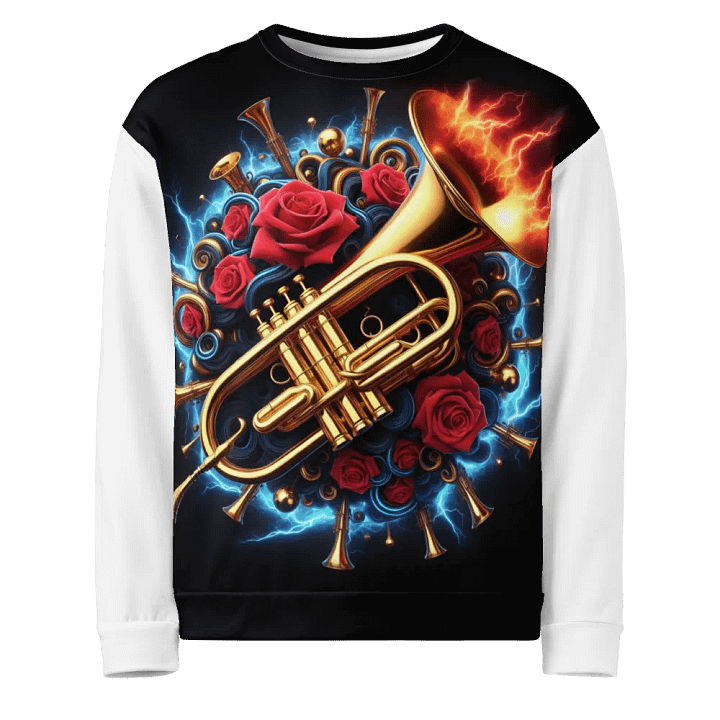 Electrifying Golden Trumpet - Unisex Sweatshirt #40 product image (1)