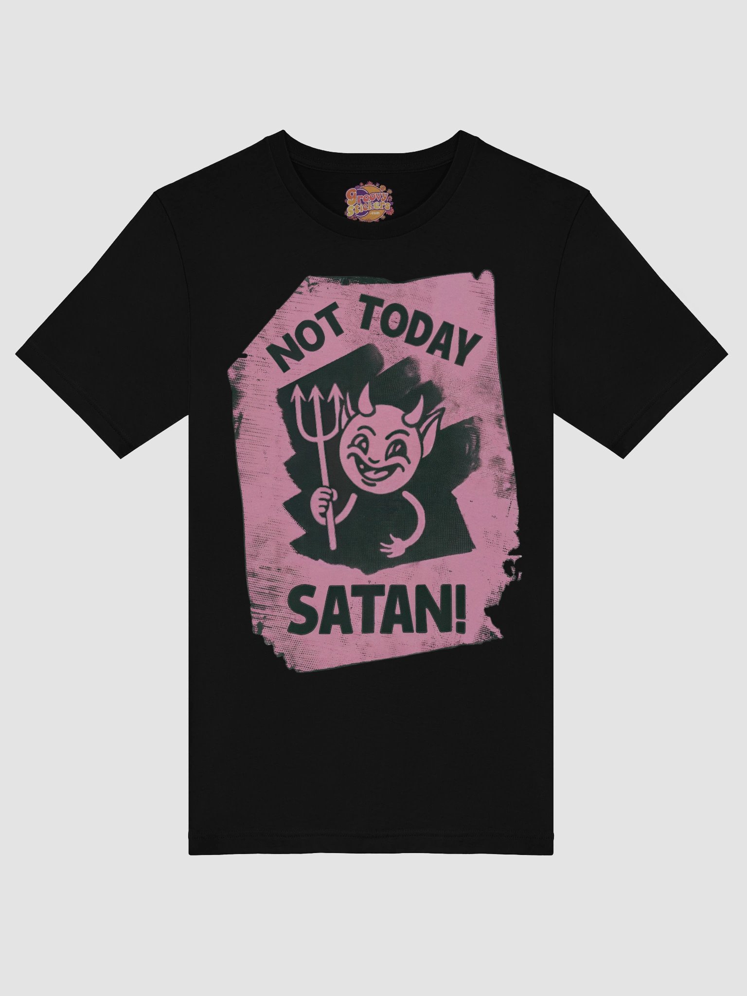 Not Today Satan! Playful Devil T-Shirt product image (5)