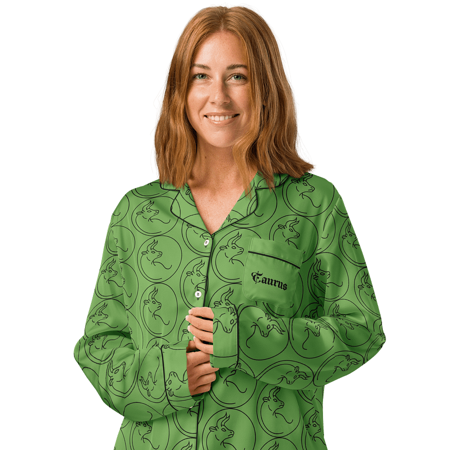 Whimsical Wildlife Taurus Women's Pajama Top product image (4)