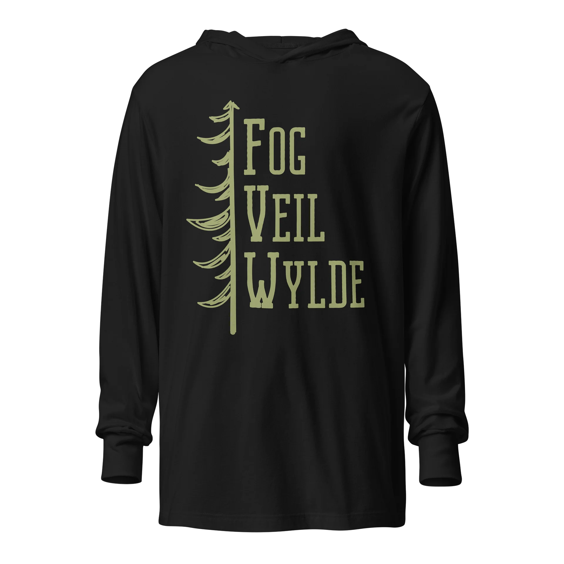 Timber Logo in Green | Soft Triblend | Unisex Hoodie Shirt product image (1)