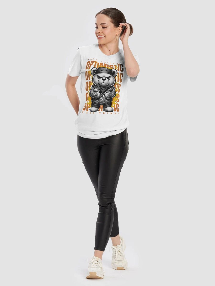 Optimistic | Unisex Bella+Canvas Supersoft T-Shirt product image (3)