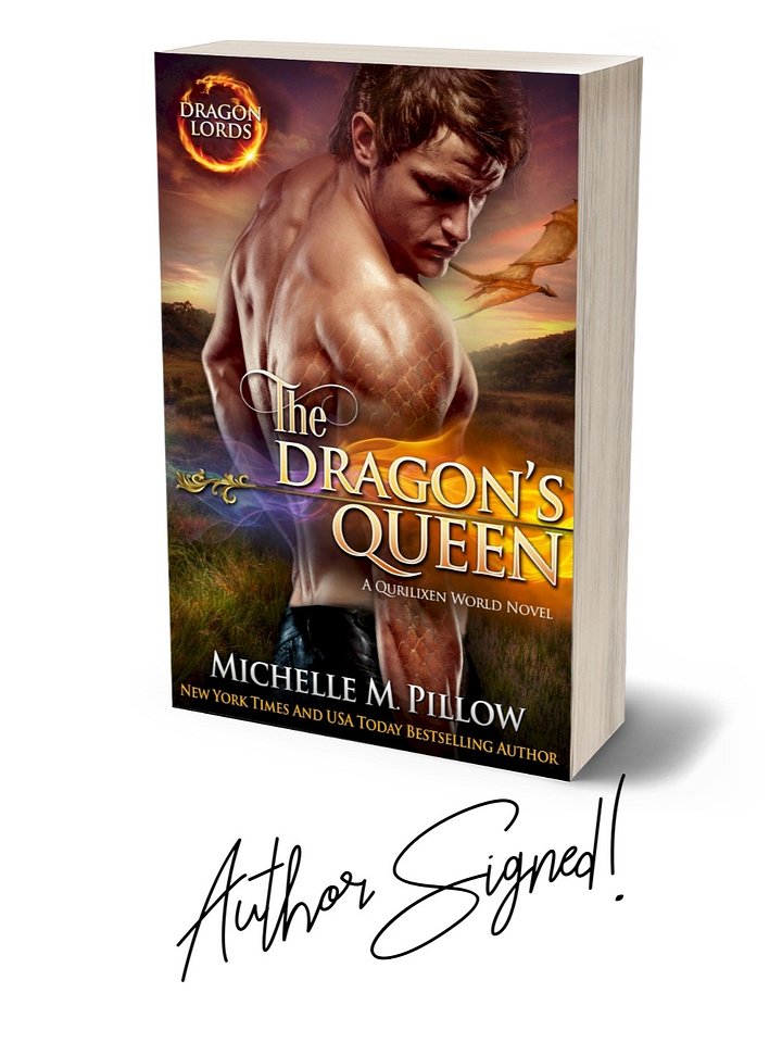 SIGNED: Dragon's Queen (Dragon Lords #9) Paperback product image (1)