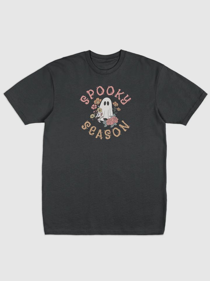 Spooky Season Ghost Floral Tee product image (1)